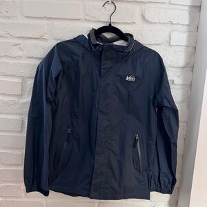 REI Kids Dark Blue Raincoat